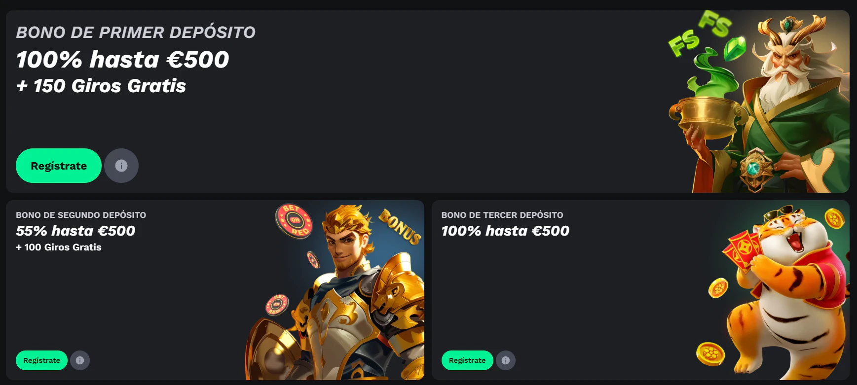 Bono de bienvenida de BetOnRed Casino